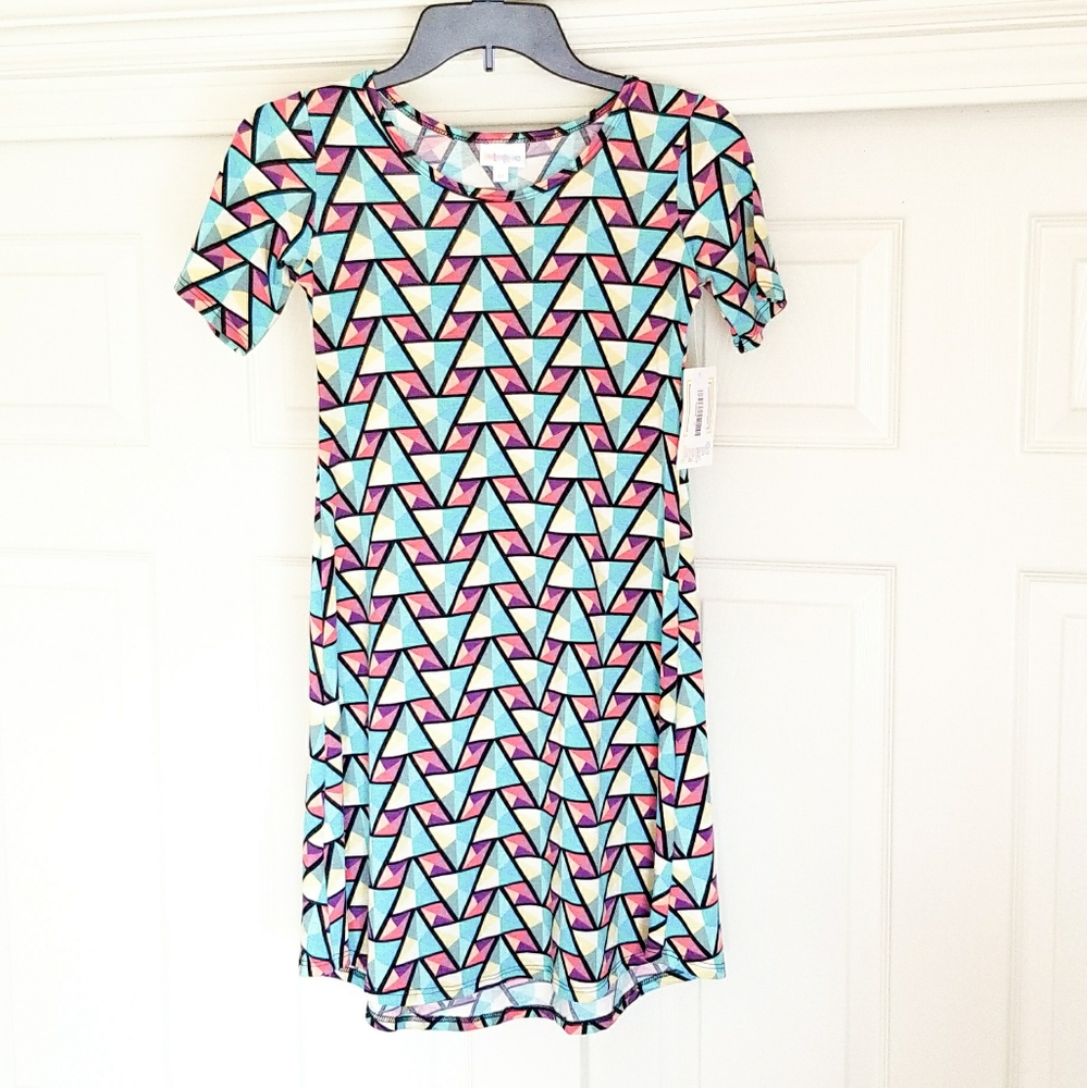 NWT LULAROE Adeline Geometric Dress Size 12